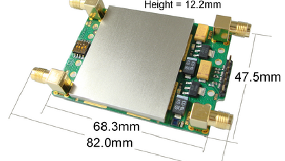 Dual Downconverter Dimensions Dual Downconverter Dimensions
